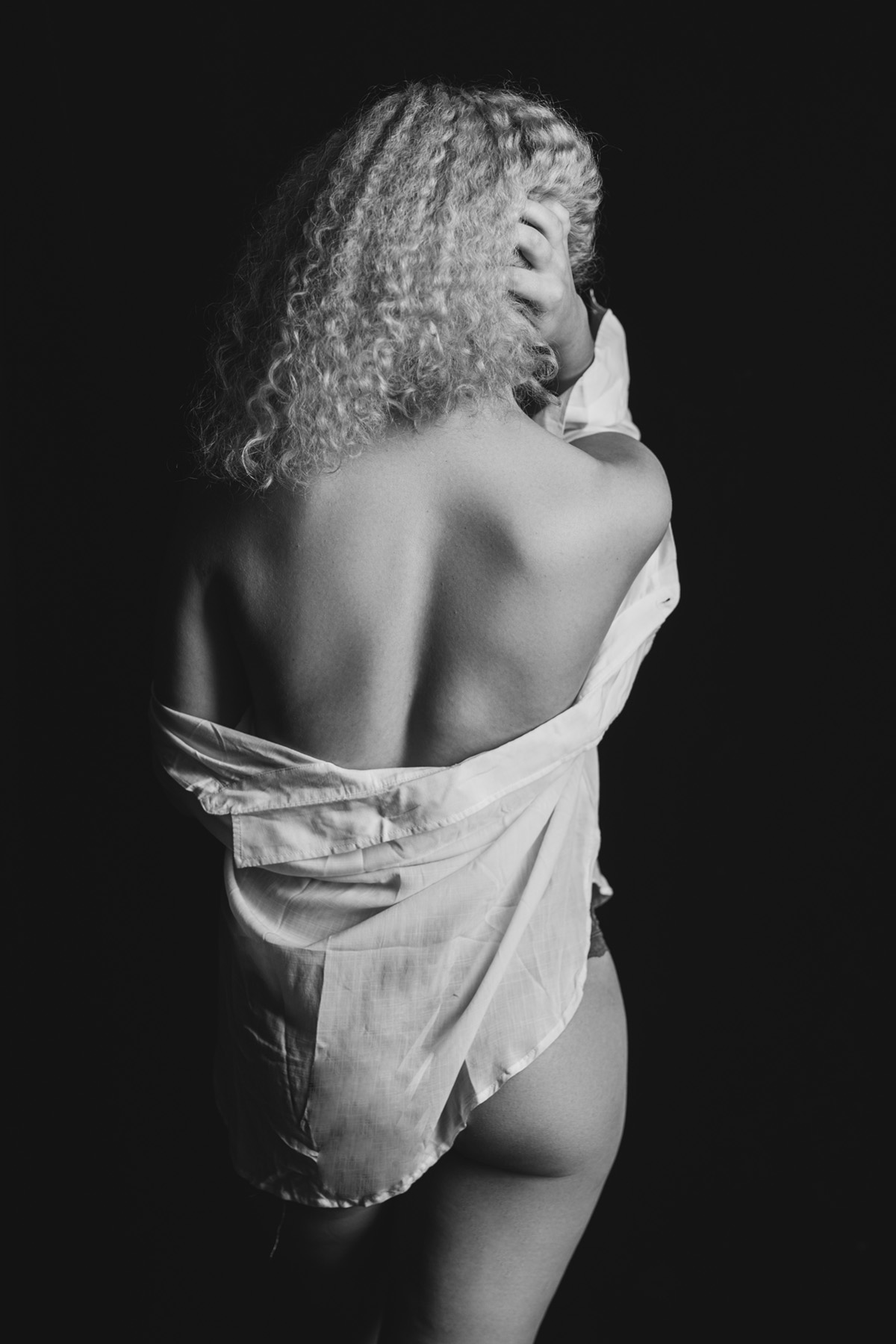 Las Vegas boudoir studio interior — vertical editorial detail of the experience at J Renee Studios